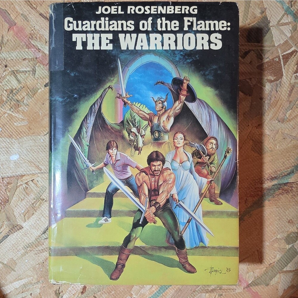 Guardians of the Flame The Warriors Joel Rosenberg 1985 Sci-fi Hardcover 02410